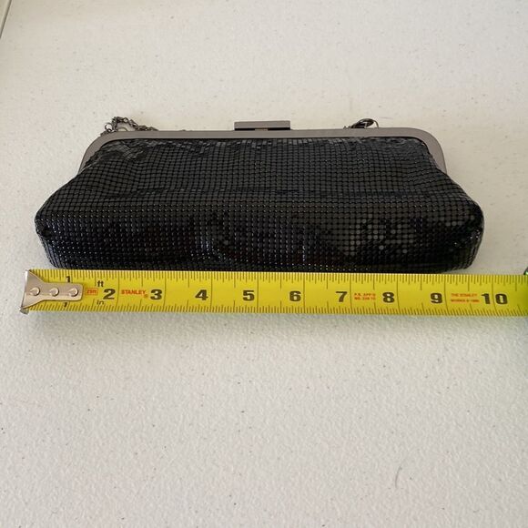 CARLO FELLINI Black Beaded Evening Purse - Picture 5 of 6